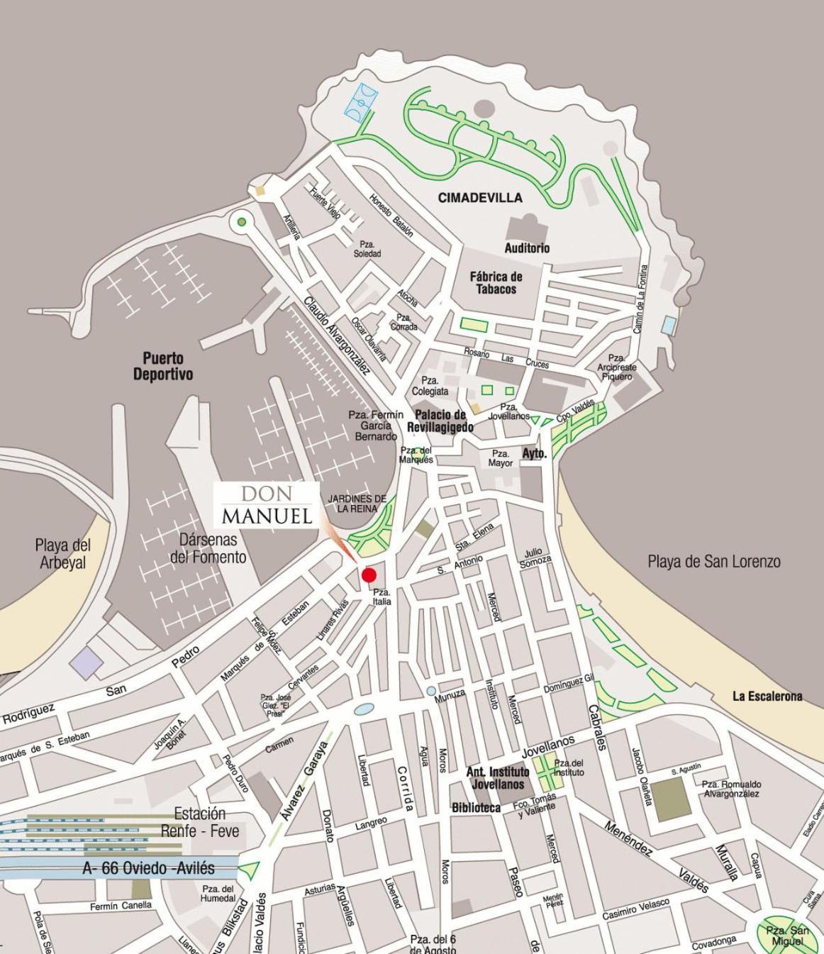 Hotel Don Manuel Gijon Luaran gambar